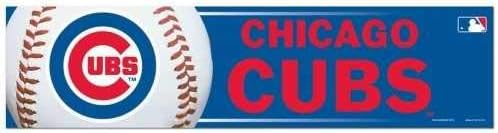 MLB Chicago Cubs adesivo, cor da equipe, tamanho único