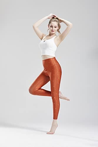 Fighting Ant High Caist & Burmy Contorl Workout Calças com bolsos Legging de ioga flexível para mulheres