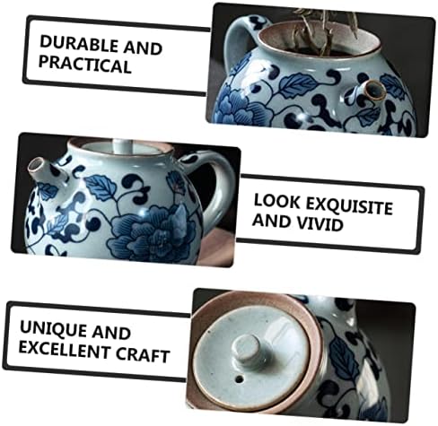 Zerodeko Blue e branco Porcelana Tule de mesa Decoração de escritório decoração de escritório decoração asiática fabricante