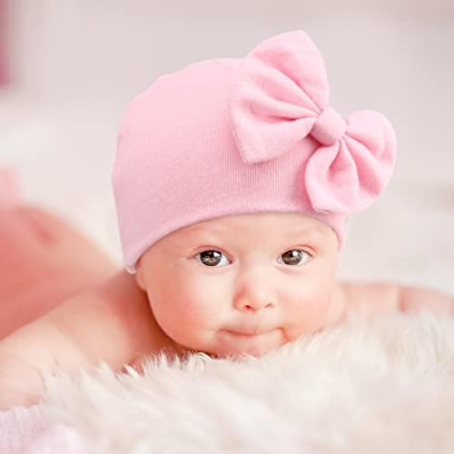 Drechow recém-nascido chapéu de bebê chapéu de hospital Baby algodão chapéus infantis por 0-6 meses