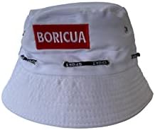 Modelo de Hat de Porto Rico Boricua com proteção UV para o ar livre