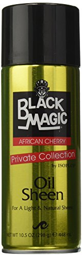 Cereja de brilho de óleo mágico preto, 10,5 onças