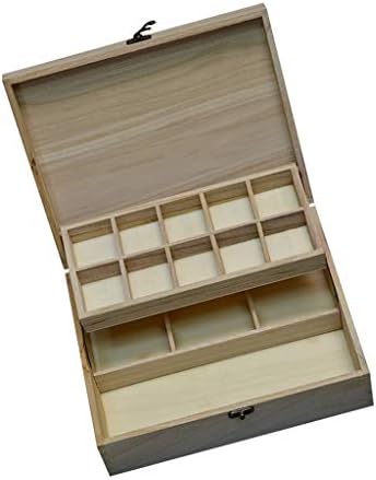 Wybfztt-188 peça caixa de madeira fez uma caixa de madeira retro e elegante e elegante caixa de madeira para jóias