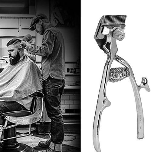 Nikou Hair Trimmer - Remoção de cabelo Cuttador de mão Classic clipper barbeiro de aço inoxidável Ferramenta de corte de cabelo manual
