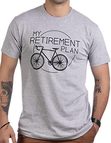 Meu plano de aposentadoria | Riding de bicicleta engraçada Camiseta do ciclista aposentado Man