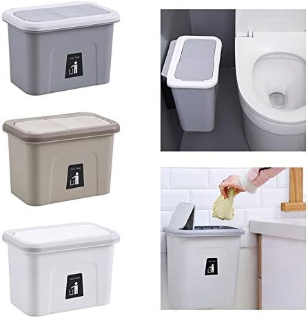 Anncus cozinha dobrável lixo pendurado lixo pode dobrar resíduos de lixo montado lixo lixo portátil para o banheiro armazenamento