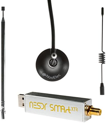 NooElect NESDR SMART XTR V2 HF Bundle: 300Hz-2.3GHz Software definido por Rádio para LF/HF/UHF/VHF. Inclui NESDR SMART XTR V2