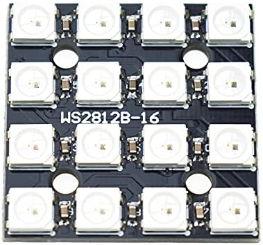 16 44 bits LED RGB LAMPS WS2812 WS2812B 5050 RGB LED com drivers integrados para Arduino