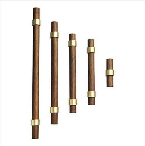 Gaveta de tsnamay 8,66 /220mm puxa brass nozes de brass kitchen tardrobe hardware hardware puxar alça