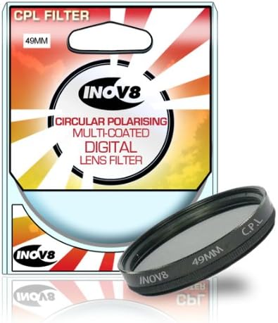 Inov8 Circular polarizando o filtro de lentes digitais com várias casas 49mm