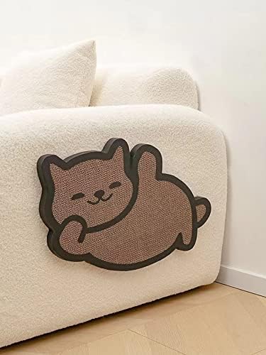 QWINEE CAT Scratcher para gatos internos desenhos animados Protetor de mobiliário de mobília gatinhos risques tábua de parede
