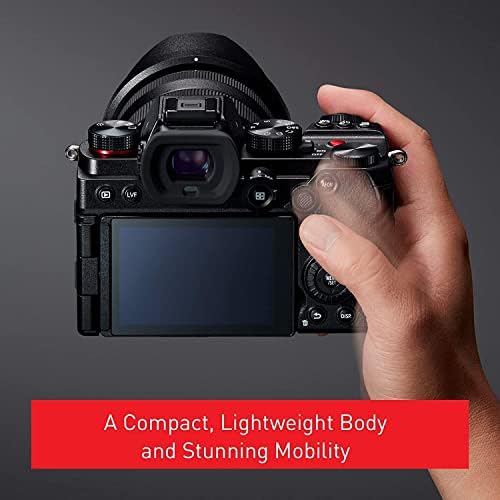 Panasonic Lumix S5 Câmera de espelho de armação completa com Lumix S série 85mm F1.8 L Mount Lens Intercambiável