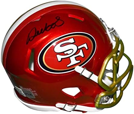 Deebo Samuel autografou 49ers Flash Mini Capacete - assinado à mão & JSA autenticado