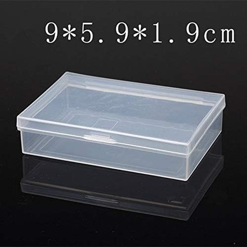 Caixa de armazenamento de poker de plástico transparente da Anncus transparente