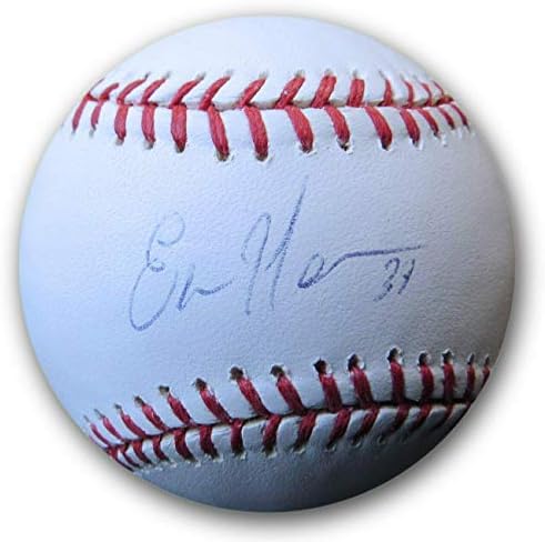 Elian Herrera assinou autografado MLB Baseball Los Angeles Dodgers Coa - Bolalls autografados
