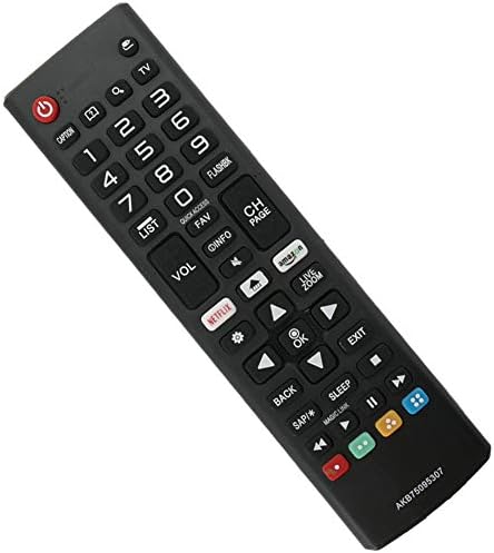 New AKB75095307 Replace Remote fit for LG TV 43LJ550M 43LJ5500 43LJ5550 49LJ550M 49LJ5500 49LJ5550 55LJ550M 55LJ5500 55LJ5550 43LJ5500-UA