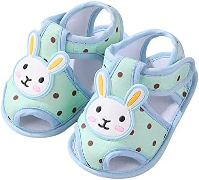 Sandálias de meninos Tamanho 13 meninos meninos meninos de criança macia Sapatos infantis infantis calçadores sapatos de desenho animado sapatos de coelho para bebê