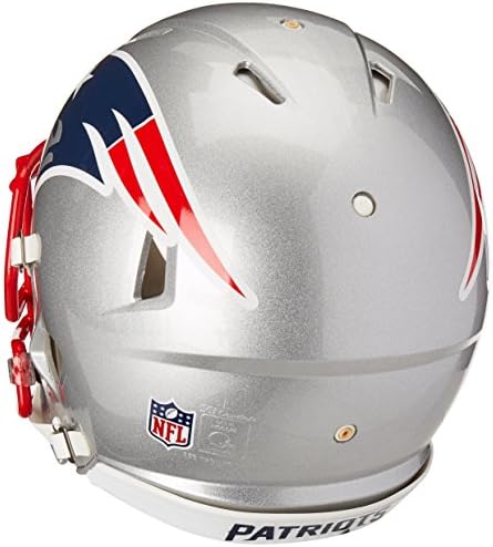 Riddell NFL New England Patriots Speed ​​Speed ​​Haphet Red, médio