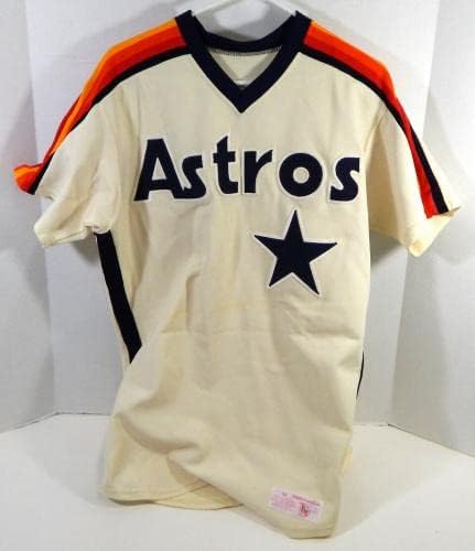 1987-92 Houston Astros Ken Caminiti #11 Jogo usado Jersey Cream 42 DP23563 - Jogo usado MLB Jerseys