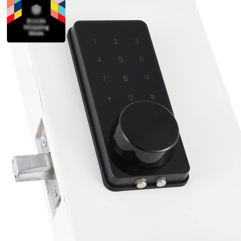 Liga de zinco Lugar eletrônico de porta digital, código de teclado inteligente trava de porta de segurança sem chave,