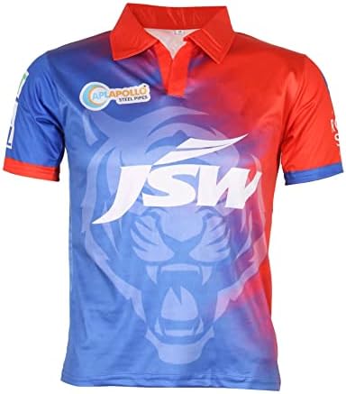 KD Cricket IPL Jersey Jersey Jersey Camiseta 2022/23 MI, CSK, RCB, KKR, RR, KXIP, SRH, GT, LSG e DC