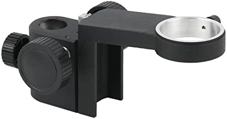 Tfiiexfl 1/4 m6 parafuso de instalação 25mm Microscópio de vídeo ajustável Câmera do suporte do suporte de suporte de suporte