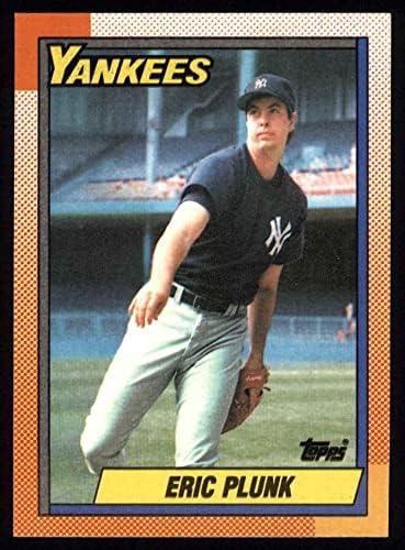 1990 Topps # 9 Eric Plunk New York Yankees NM/MT Yankees