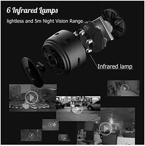 QYER Câmeras ocultas de design compacto, câmeras de visão noturna infravermelha de alta definição, sistemas de segurança doméstica