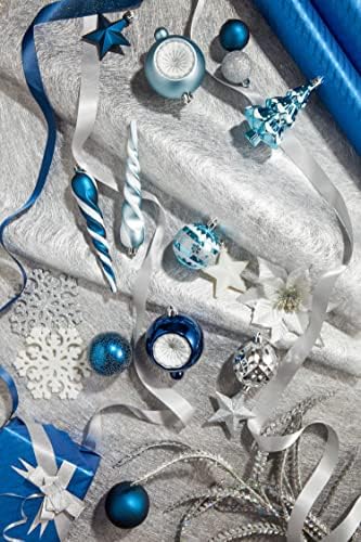 Valery Madelyn Christmas Ball Ornaments Decor, 100ct Winter deseja