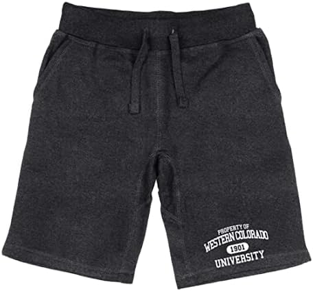 W Republic Western Colorado University Mountaineers Property College College Fleece Treating Shorts
