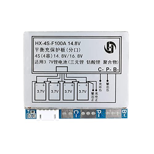4S 100A 14,8V/16.8V com equilíbrio Lithium 18650 Battery PCB BMS PCM Protection Board