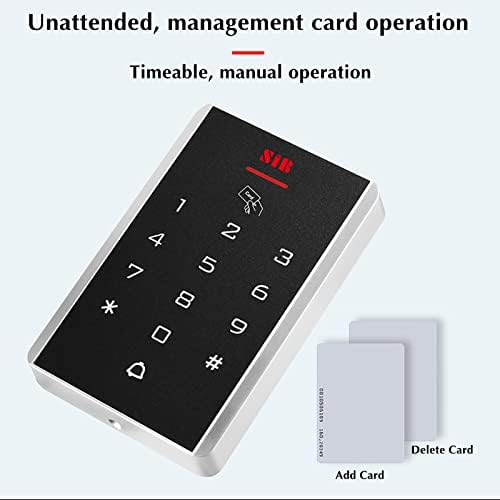 Máquina de controle de acesso à senha de MoreSec, Máquina integrada de controle de acesso ao truque de cartão, máquina de deslizamento