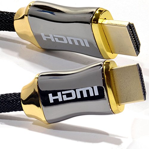 Cabo HDMI de Ultra HD HDMI genérico V2.0 HDTV Ethernet HDTV 2160P 4K 3D Gold