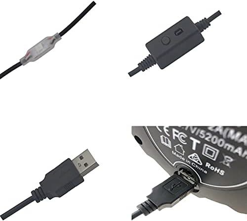 Ansiqi Smart LED String Light, 41ft Música Sincronizar luzes USB de fada USB, Music Lights Supply Supply, App Bluetooth Connect