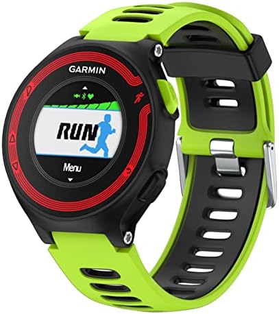 Bandkit Soft Silicone WatchBand Strap for Garmin Forerunner 735xt 220 230 235 620 630 735xt relógio inteligente Substituição