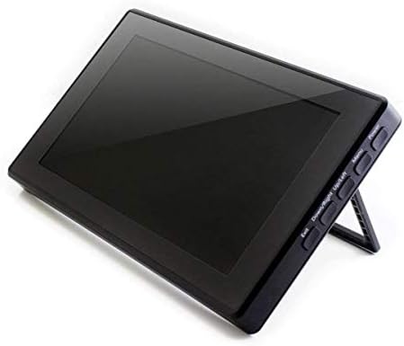 WaveShare 7inch HDMI LCD 1024X600 para Raspberry Pi IPS Display Capacition Touch Screen Monitor com capa de vidro endurecido para Raspberry