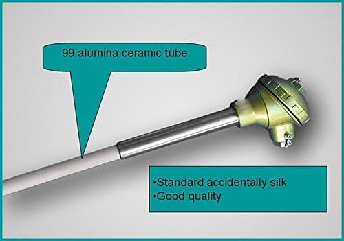 Gowe Platinum-Rhodium Thermopple para sensor de temperatura do tipo S, faixa de temperatura: 1600 Celsius, comprimento: 850