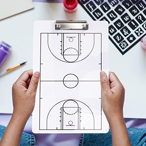 Besportble Magnetic Whiteboard quadro branco Placa de basquete Treinamento de basquete Strategy Board Training Equipment para