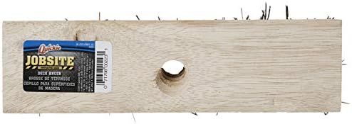 Limbo de deck da união rápida, escova de esfoliação ao ar livre, superfície áspera pesada, madeira esfrega ou concreto