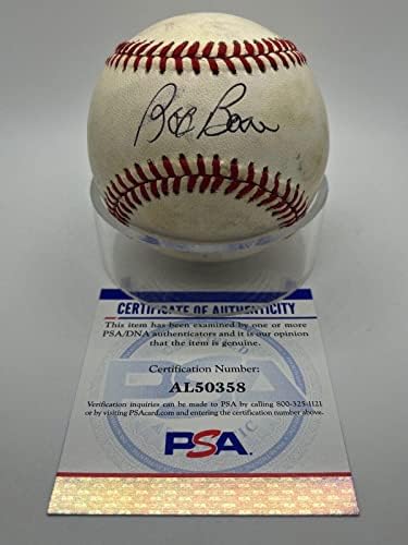 Bob Boone Phillies Angels assinou autógrafo oficial MLB Baseball PSA DNA *58 - Bolalls autografados