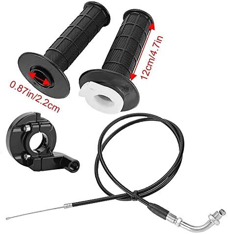 Kit de alça de aceleração de twist 7/8 para pit de bicicleta de bicicleta de terra 50cc 125cc 150 250 125cc e 140cc 4-tempos mini-bike bike bike bike bike bike bike bike