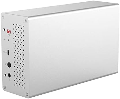 HGVVNM 3,5 2 Baía Tipo C Estação de docking Aluminium 20TB 5Gbps HDD Gabinete com 12V Power 20TB HDD Case