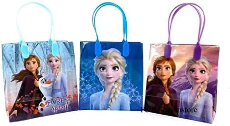 Frozen 2 - Elsa, Anna & Olaf Premium Quality Party Fee Favor Goodie Small Gift Sacors Cor 12pcs?