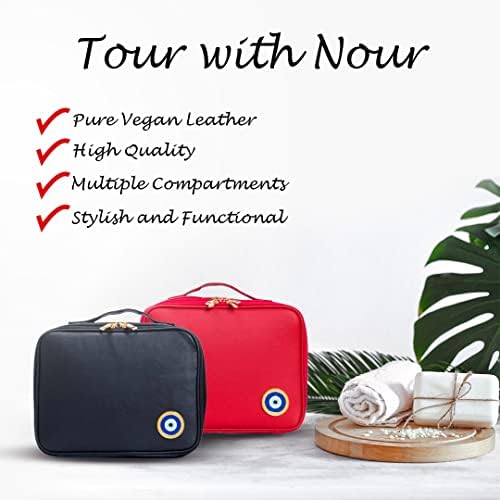 Tour com Nour 3 em 1 Bolsa de higieness para mulheres de viagem para mulheres, presentes perfeitos para as amigas, deve ter uma bolsa