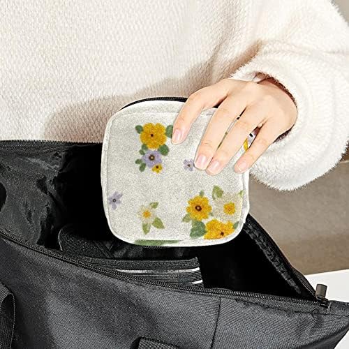 Bolsa de armazenamento de guardanapo sanitário, bolsa menstrual da xícara, bolsas de armazenamento portáteis de guardana