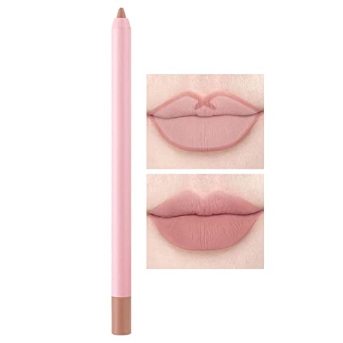 16 Color Longo Longo Lipstick + Liner Lip Lobo Lip Lobs Pasta impermeável Linha de gancho de colorida Rica Lipstick