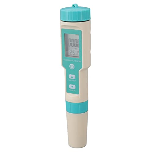 Pen do testador de água digital, tela LCD de tela grande, pode medir pH, TDS, temp, CE, SG, ORP, salinidade, 7 em 1 testador