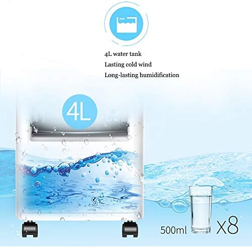 ISOBU LILIANG-Ventilador de ar condicionado de fria única portátil, refrigeradores evaporativos Cooler de ar com desumidificador pequeno ar-condicionado de ar-condicionado Domer-branco/lqbzdefs-135 bmzdlfj-1