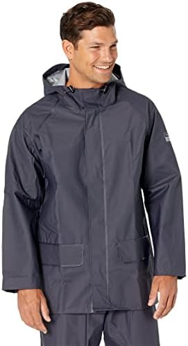 Helly-Hansen Workwear Mandal Jackets impermeáveis ​​ajustáveis ​​para homens-Casaco de chuva protetor com revestimento de