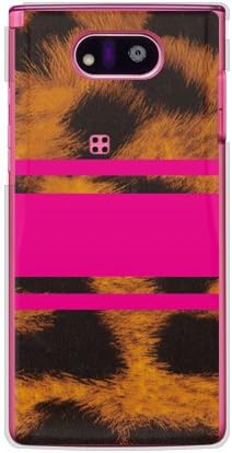 Segunda Skin Rotm Leopard Pink Design por ROTM/para Digno Dual WX04K/WILLCOM WKYWX4-PCCL-202-Y390